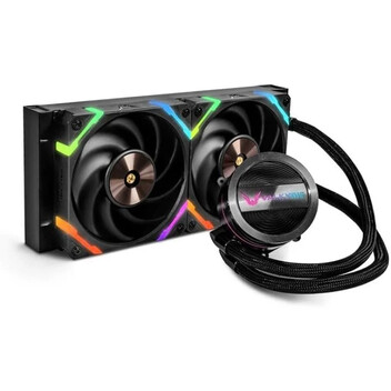 Valkyrie Dragonfang 240 ARGB Kit Refrigeración Líquida Negro Valkyrie Dragonfang 240 ARGB Kit Refrigeración Líquida Negro