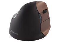 Evoluent VM4SW Ratón Vertical Inalámbrico para Diestros Negro/Bronce