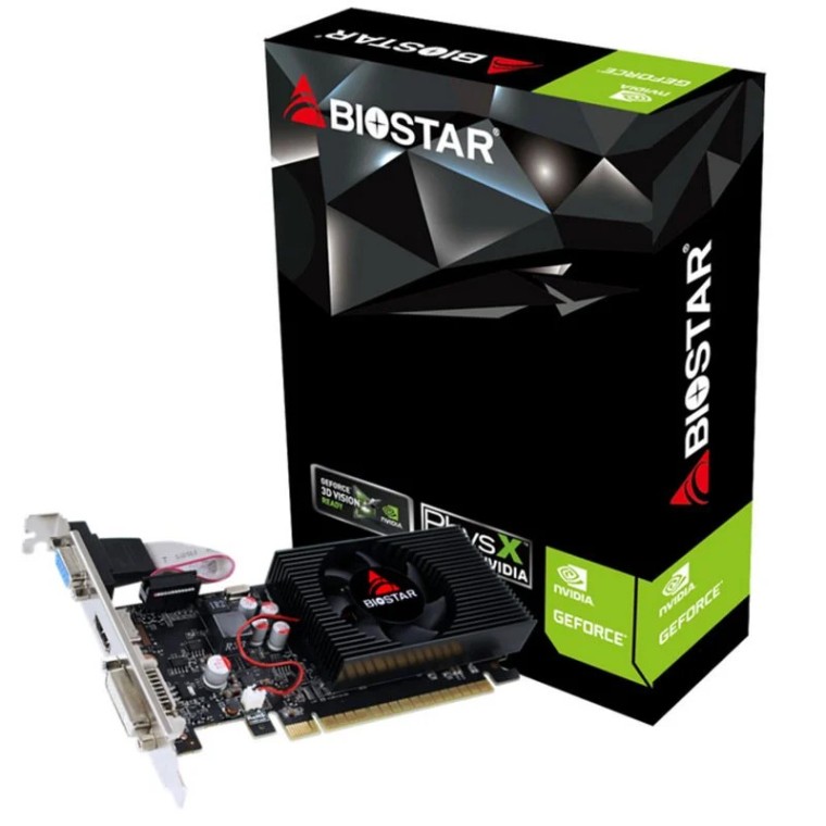 Biostar GeForce GT730 2GB DDR3 Low Profile