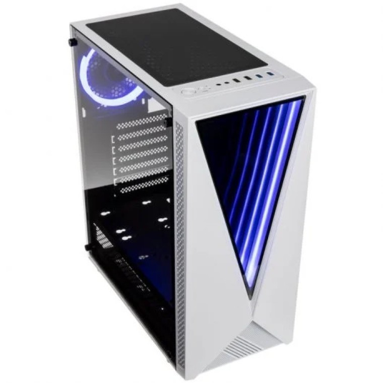 Kolink Void ARGB Cristal Templado USB 3.0 Blanca