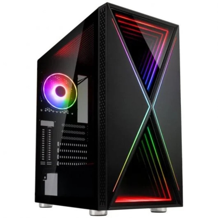 Kolink Void X ARGB Cristal Templado USB 3.0 Negra