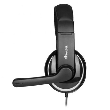 NGS Vox 800 Auriculares USB con Micrófono Negros