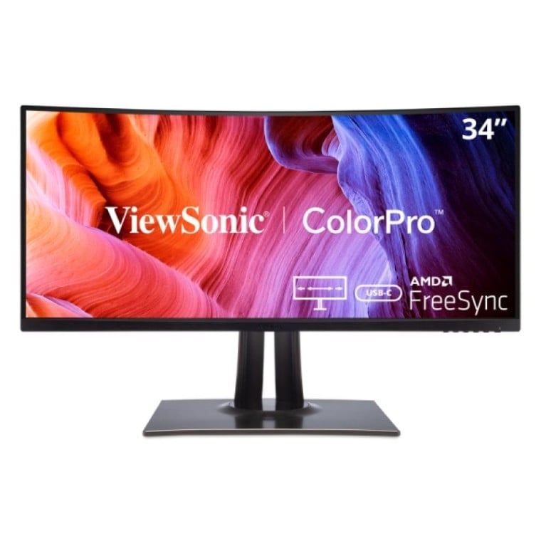 Viewsonic VP Series VP3481A 34" LED Wide QHD Curvo FreeSync USB-C