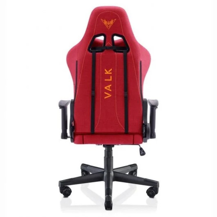 Valk Nyx Silla Gaming Tela Roja Rubí