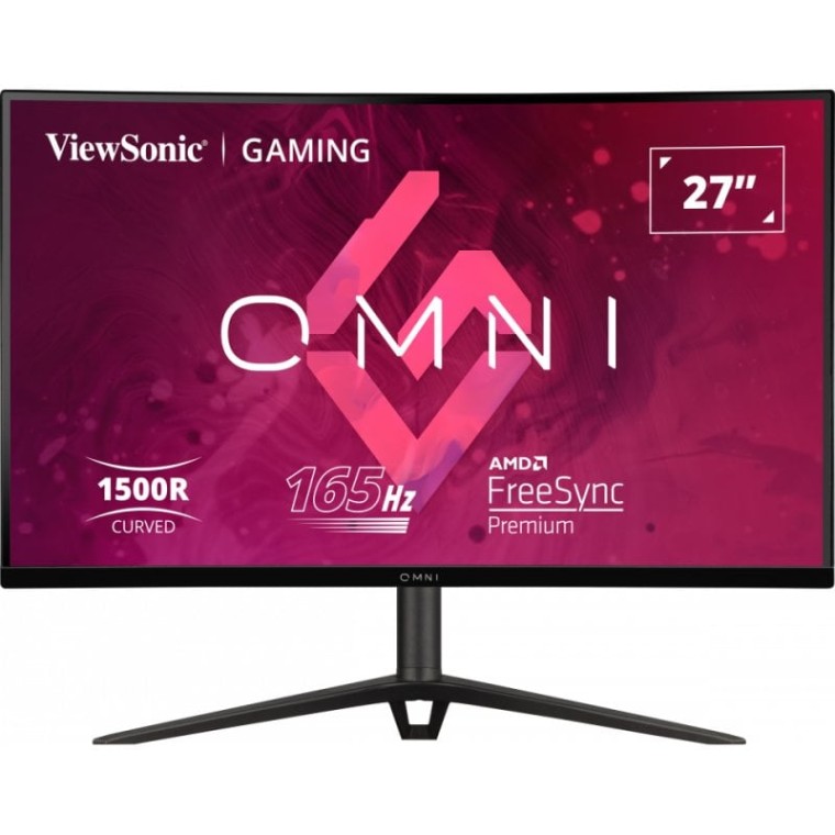 ViewSonic Omni VX2718-2KPC-MHDJ 27" LED QHD 165Hz FreeSync Premium Curva