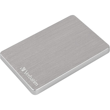 Disco Duro Verbatim Store n Go Alu Slim 2.5" 2TB USB-C/3.1 Plata