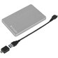 Verbatim Store n Go Alu 2.5" 1TB USB 3.1 Plata Verbatim Store n Go Alu 2.5" 1TB USB 3.1 Plata