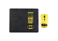 Disney Batman Pack Ratón Inalámbrico 1600 DPI + Alfombrilla