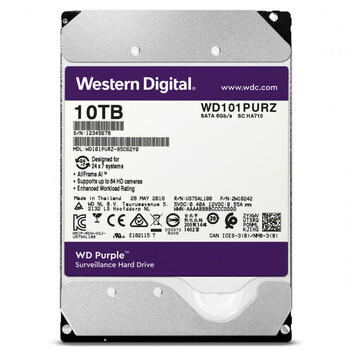Disco Duro WD Purple 10TB 3.5" SATA3 Disco Duro WD Purple 10TB 3.5" SATA3