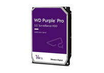Disco Duro Western Digital 14TB HDD 7200rpm 6 Gbit/s WD142PURP + Sensor de Golpes