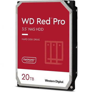 WD Red Pro WD201KFGX 3.5" 20TB NAS SATA 3 WD Red Pro WD201KFGX 3.5" 20TB NAS SATA 3