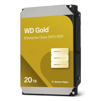 Disco Duro Western Digital 20TB HDD 7200rpm 291MiB/s Gold WD203KRYZ + Fiabilidad Profesional