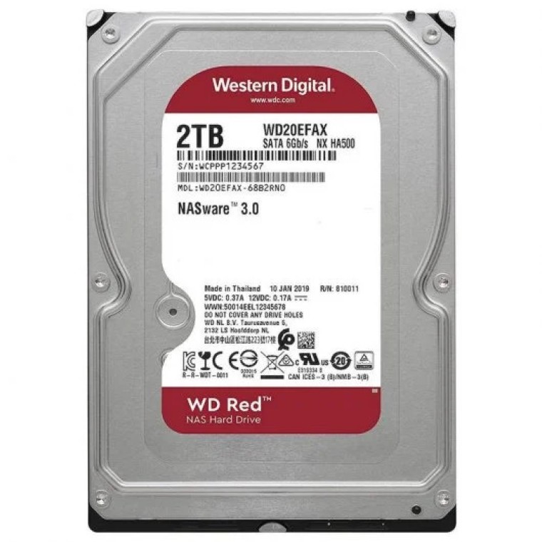 WD Red 2TB 3.5" SATA3