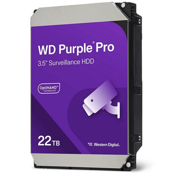Disco Duro WD Purple Pro 3.5" 22TB 512MB SATA 3