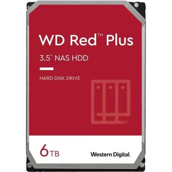 Western Digital Red Plus 3.5" 6TB SATA3 Western Digital Red Plus 3.5" 6TB SATA3