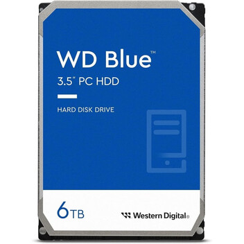 Disco Duro WD Blue 3.5" 6TB 5400 RPM 256MB CMR SATA 3