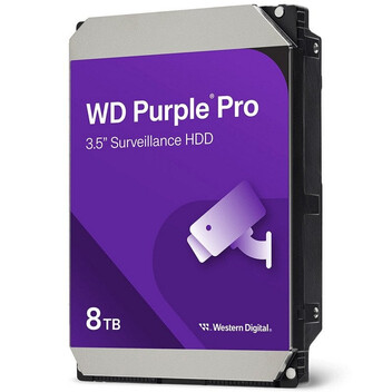 Disco Duro WD Purple Pro 3.5" 8TB 256MB SATA 3 Disco Duro WD Purple Pro 3.5" 8TB 256MB SATA 3