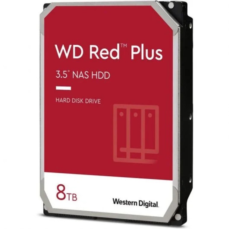 WD Red Plus NAS 8TB 3.5" SATA 3