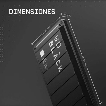 WD Black P50 Game Drive SSD Externo 4TB USB-C 3.1