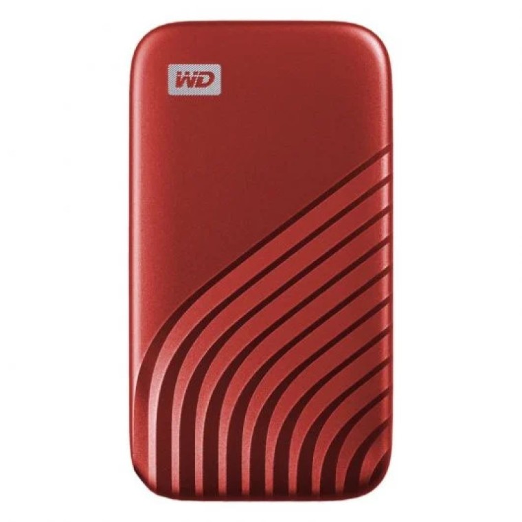 WD My Passport SSD 1TB USB-C Rojo