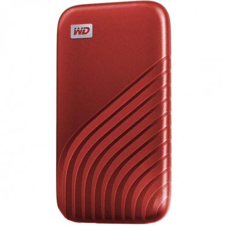 WD My Passport SSD 1TB USB-C Rojo