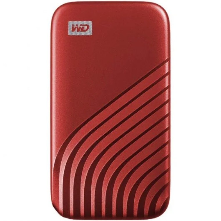 WD My Passport SSD 2TB USB-C Rojo