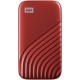 WD My Passport SSD 2TB USB-C Rojo