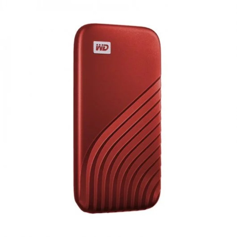 WD My Passport SSD 500GB USB-C Rojo