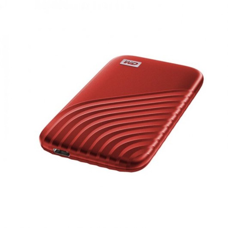 WD My Passport SSD 500GB USB-C Rojo