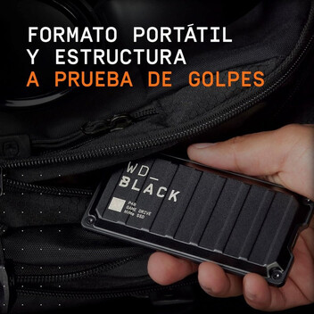 Disco Duro WD BLACK P40 SSD Portátil 500GB USB-C Negro Disco Duro WD BLACK P40 SSD Portátil 500GB USB-C Negro