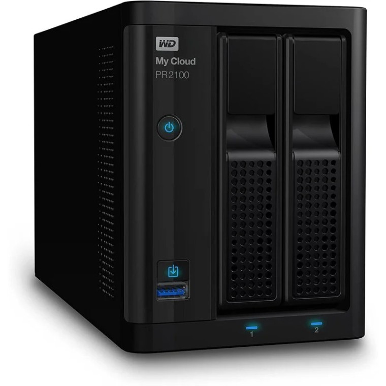 WD My Cloud PR2100 Servidor NAS 8TB Negro