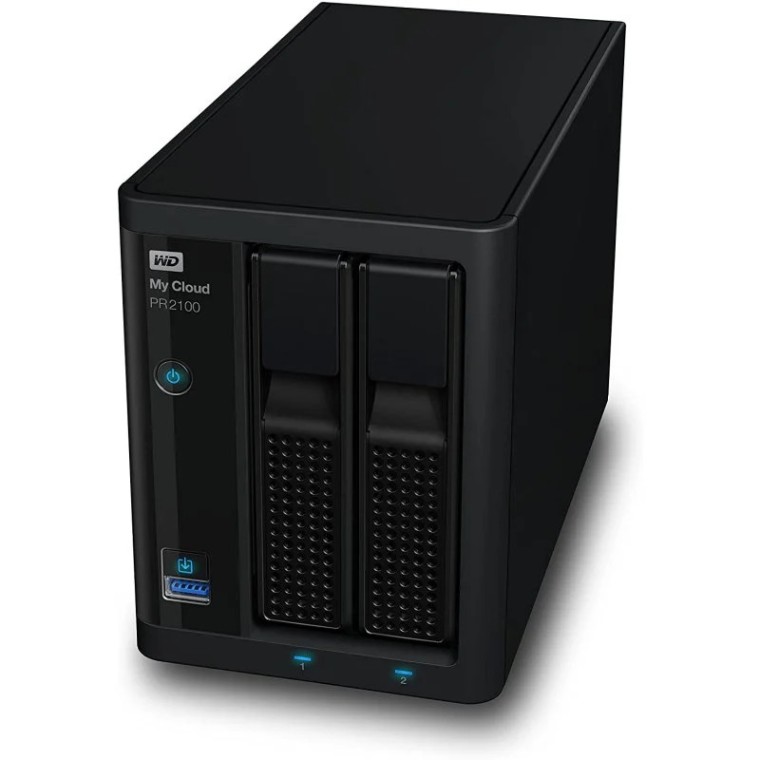 WD My Cloud PR2100 Servidor NAS 8TB Negro