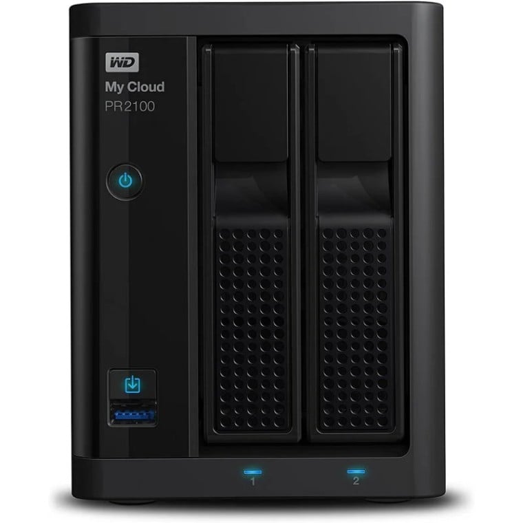 WD My Cloud PR2100 Servidor NAS 12TB Negro