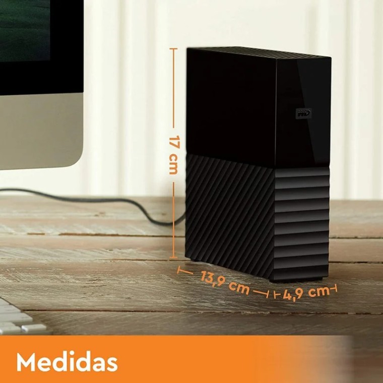 WD My Book 14TB USB 3.0 Negro