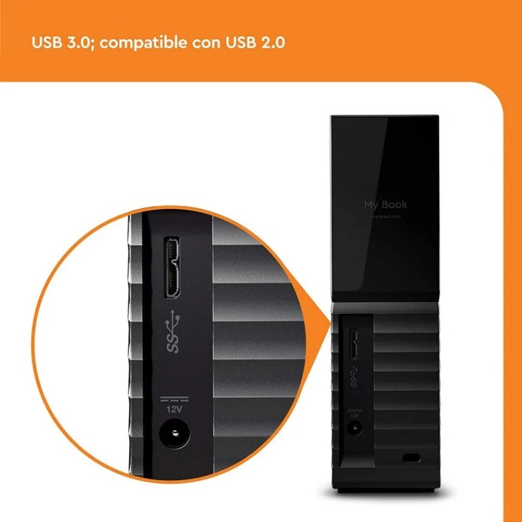 WD My Book 14TB USB 3.0 Negro