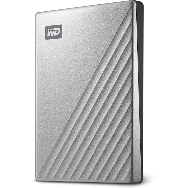 WD My Passport Ultra 2TB 2.5" USB-C Plata