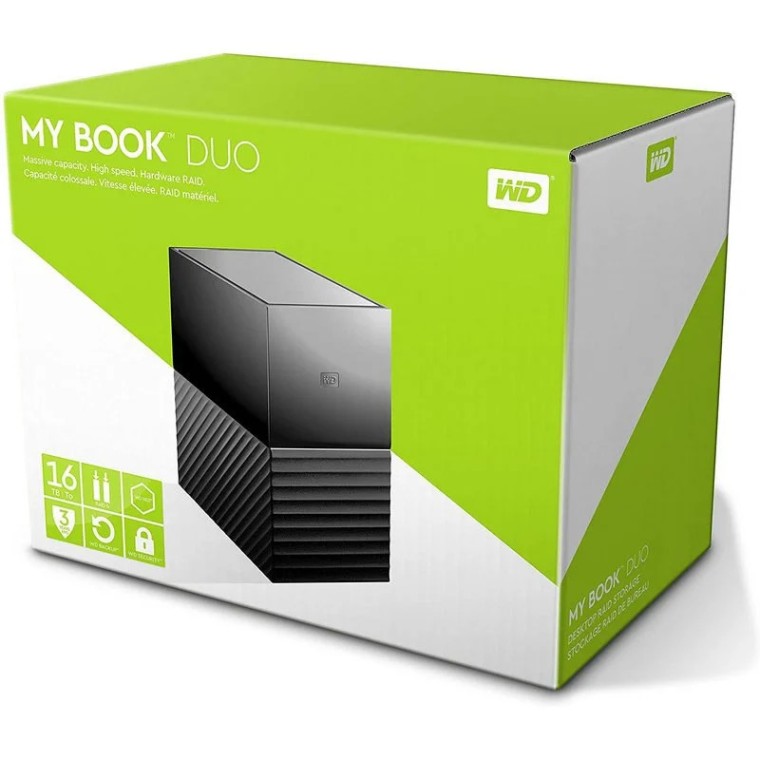 WD My Book Duo 20TB 3.5" USB 3.1