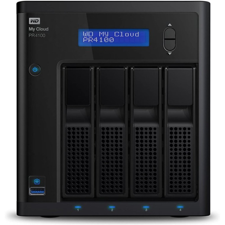 WD My Cloud Pro Series PR4100 Servidor NAS 16TB 4 Bahías