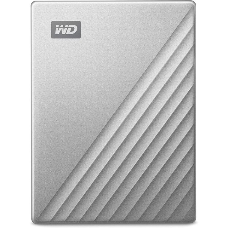 WD My Passport Ultra 4TB 2.5" USB-C Plata