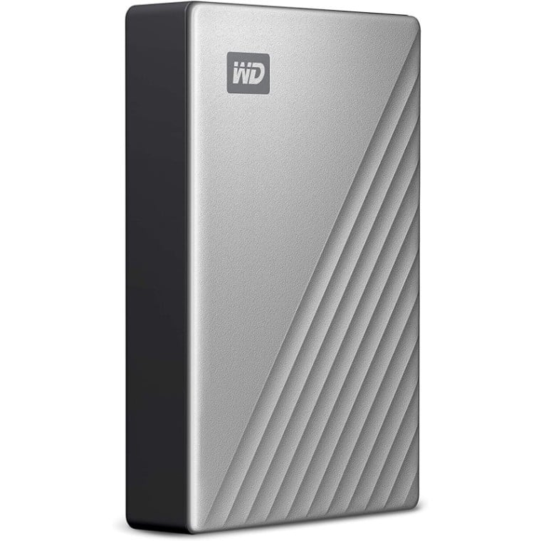 WD My Passport Ultra 4TB 2.5" USB-C Plata