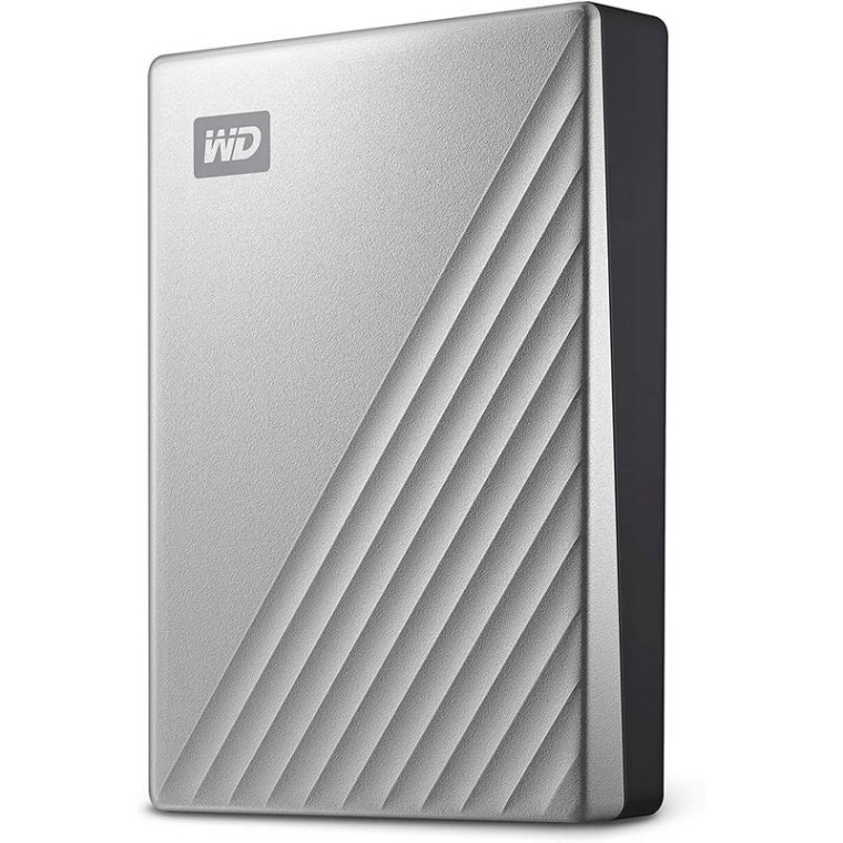 WD My Passport Ultra 5TB 2.5" USB-C Plata