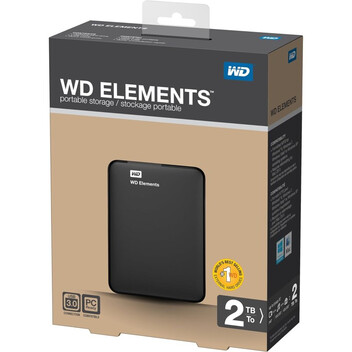 WD Elements Disco Duro Externo 2TB 2.5" USB 3.0 WD Elements Disco Duro Externo 2TB 2.5" USB 3.0
