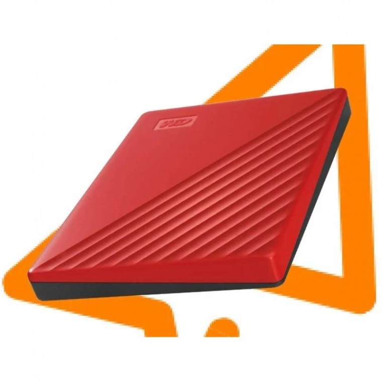 WD My Passport 2TB USB 3.1 Rojo