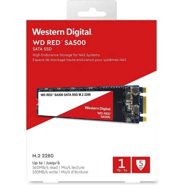 WD Red SA500 NAS 1TB SSD SATA M.2 2280