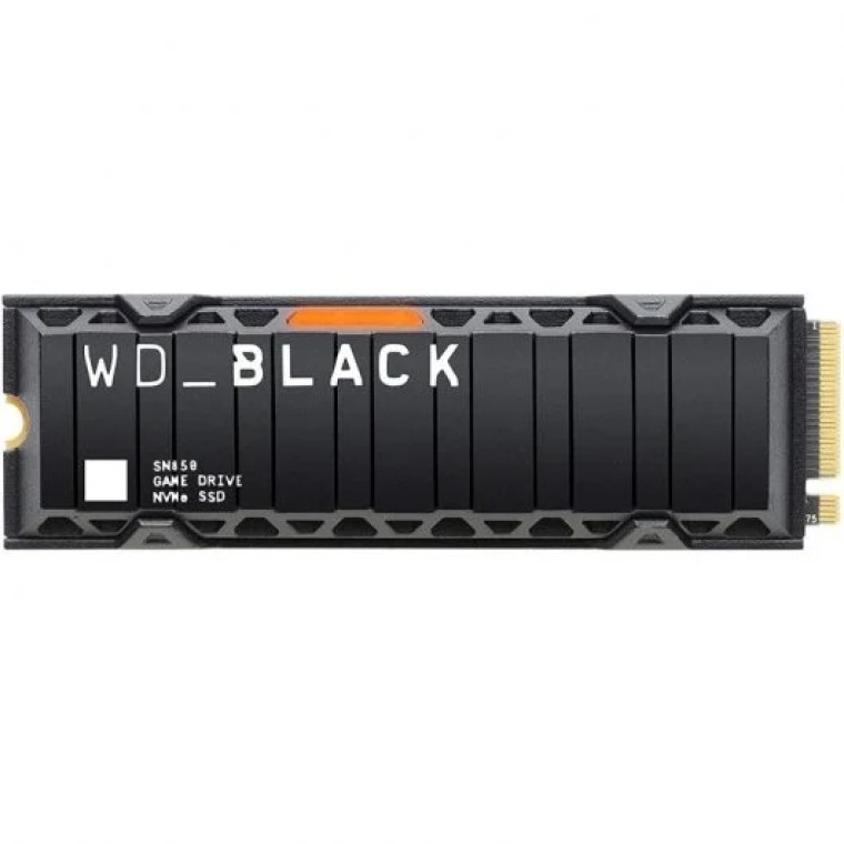 WD Black SN850 1TB SSD NVMe M.2 PCIe 4.0 con Disipador Térmico