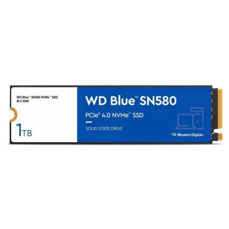 WD Blue SN580 1TB SSD M.2 PCIe 4.0 NVMe