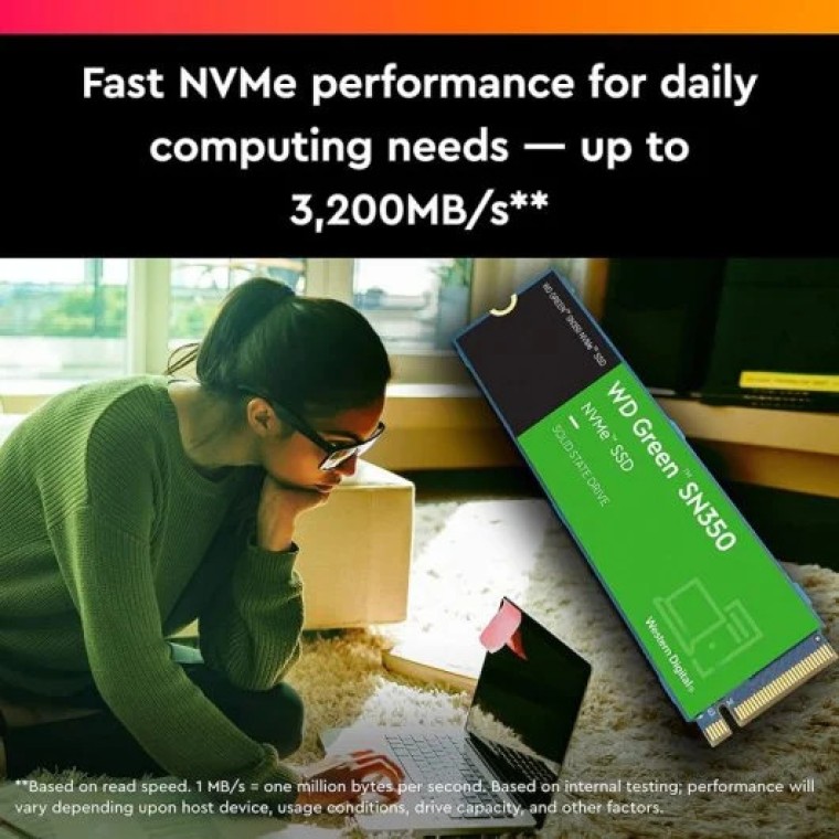 WD Green SN350 SSD 1TB M.2 NVMe