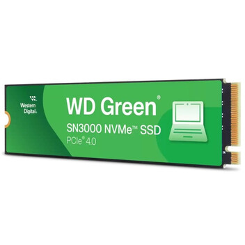Disco Duro WD Green SN3000 1TB Disco SSD 5000MB/s NVMe PCIe 4.0 M.2 Gen4 QLC 3D NAND Disco Duro WD Green SN3000 1TB Disco SSD 5000MB/s NVMe PCIe 4.0 M.2 Gen4 QLC 3D NAND