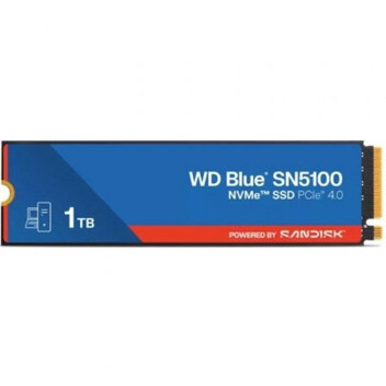 Disco Duro Western Digital WD Blue SN5100 1TB M.2 NVMe 7100MB/s Encriptación HW Disco Duro Western Digital WD Blue SN5100 1TB M.2 NVMe 7100MB/s Encriptación HW