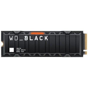 Disco Duro WD Black SN850 2TB SSD M.2 2280 3D NAND con Disipador Térmico